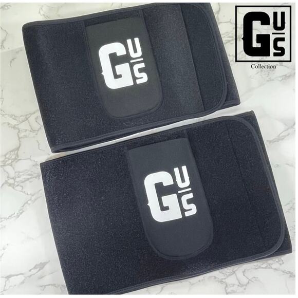 BLACK UNISEX SWEAT WAIST BELT, HIGH COMPRESSION TO SHRINK YOUR WAISTLINE. BNWOT - Picture 2 of 7